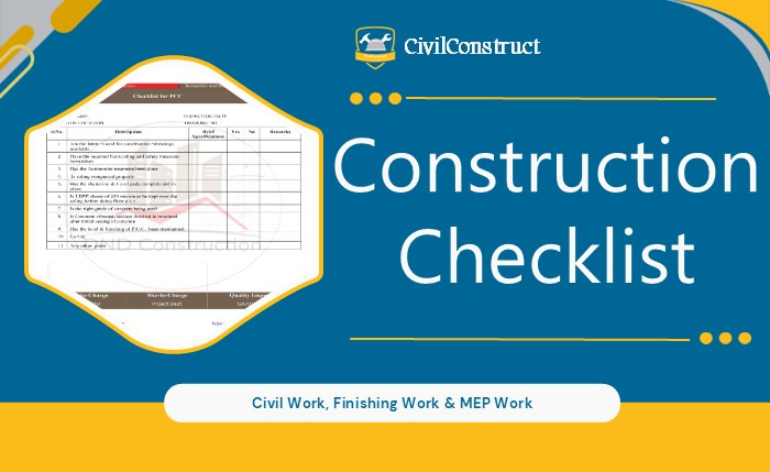 Construction Checklist – eBook