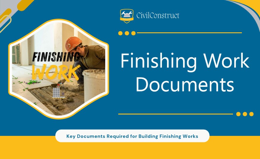 Finishing Work Documents & Trackers – RCC to Handover